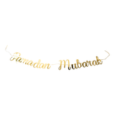 Eid Mubarak Letter Girlande - Gold